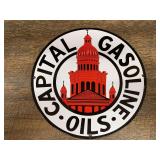 Capitol Gasoline Oils SSP Sign