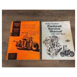 (2) Harley-Davidson Manuals