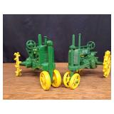 (2) 1/16 John Deere Tractors