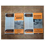 (2) John Deere Dozer Sales Literature