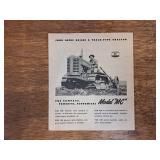 1949 John Deere MC Crawler Specifications