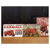 (3) Farmall SST Signs