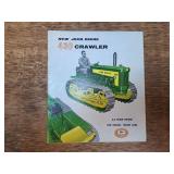 1958 John Deere 430 Crawler Sales Literature