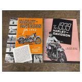 (2) Harley-Davidson Motorcycle Sales Literature