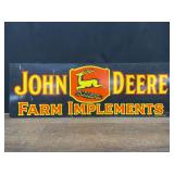 John Deere Farm Implements SST Sign