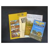 (4) John Deere Literature + Book