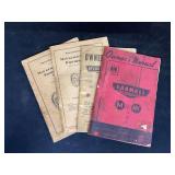 (4) Farmall + McCormick Tractor Manuals