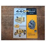 John Deere 440 Industrial Tractors w/ GM Diesels Sales Literature