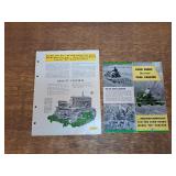 (2) John Deere Crawler Tool Carrier Sales Literature