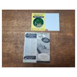 (2) John Deere 40 Crawler Sales Literature