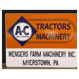 AC Tractors Machinery SST Sign