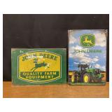 (2) John Deere SST Signs