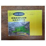 1956 John Deere Crawler Loader Sales Literature