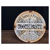 Areca Nut Toothpaste SST Sign