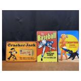 (3) Cracker Jack, Coppertone, Topps SST Signs