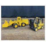 (2) Caterpillar Forklift + Wheel Loader