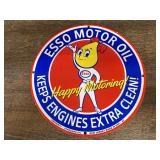Esso Motor Oil SSP Sign