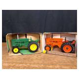 (2) 1/16 John Deere M + MI NIB Ertl