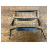 (3) Draw Knives