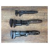 (3) Monkey Wrenches