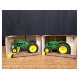 (2) 1/16 John Deere D + G NIB Ertl