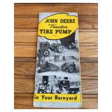 John Deere Tractor Tire Pump Sales Literature