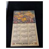 1952 Minneapolis Moline Calendar