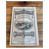 Deere & Co. Gilpin Sulky Plow Sales Literature