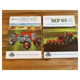 (2) MF Tractor Sales Literature