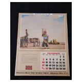 1944 Minneapolis Moline Calendar