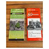 (2) John Deere 40 + 80 Tractor Sales Literature