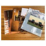 (4) AGCO White Tractor Sales Literature