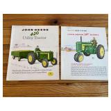 (2) John Deere 420 + 720 Tractor Sales Literature