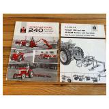 (2) IH Tractor Sales Literature