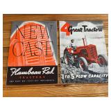 (2) Case Tractor Sales Literature