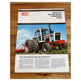 Case Spirit of 76 Tractor Sales Literature