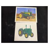 (2) John Deere Prints
