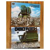 (2) John Deere Cotton Picker Sales Literature