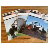 (3) Case Tractor Sales Literature