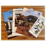 (4) New Holland Skid Steer Sales Literature