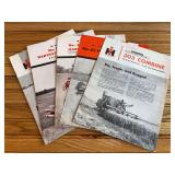 (5) IH Combine Sales Literature