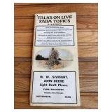 John Deere Talks on Live Farm Topics Booklet