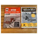 (2) IH Tillage Tools Sales Literature