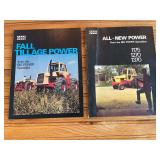 (2) Case Tractor Sales Literature