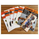 (7) Kubota Tractor Sales Literature