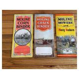 (3) Moline Plow Co. Sales Literature