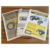 (3) MM Tractor Sales Literature