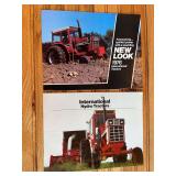 (2) IH Tractor Sales Literature