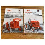 (2) IH Tractor Sales Literature