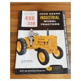 1958 John Deere 330 + 430 Industrial Tractor Sales Literature